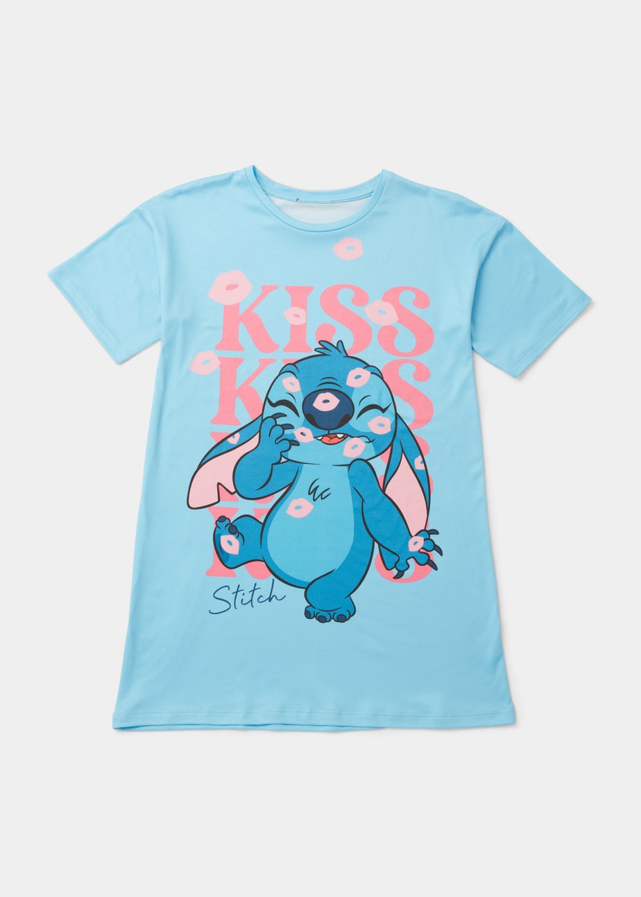 Kids Blue Disney Stitch Nightie (3-9yrs)