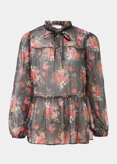 Papaya Petite Multicoloured Floral Print Blouse