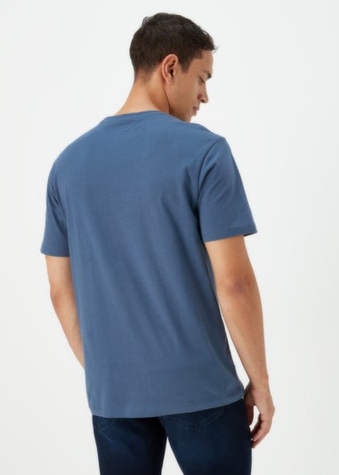 Navy Star Wars Print T-Shirt