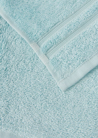 Ice Cream Blue 100% Egyptian Cotton Face Cloth