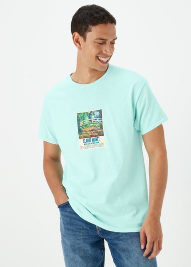 Mint Claude Monet T-Shirt