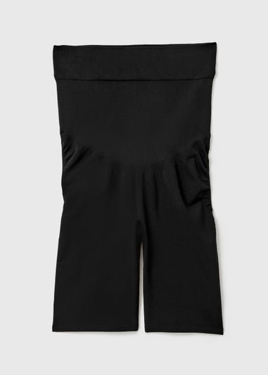 Black Seamless Smoothing Shorts