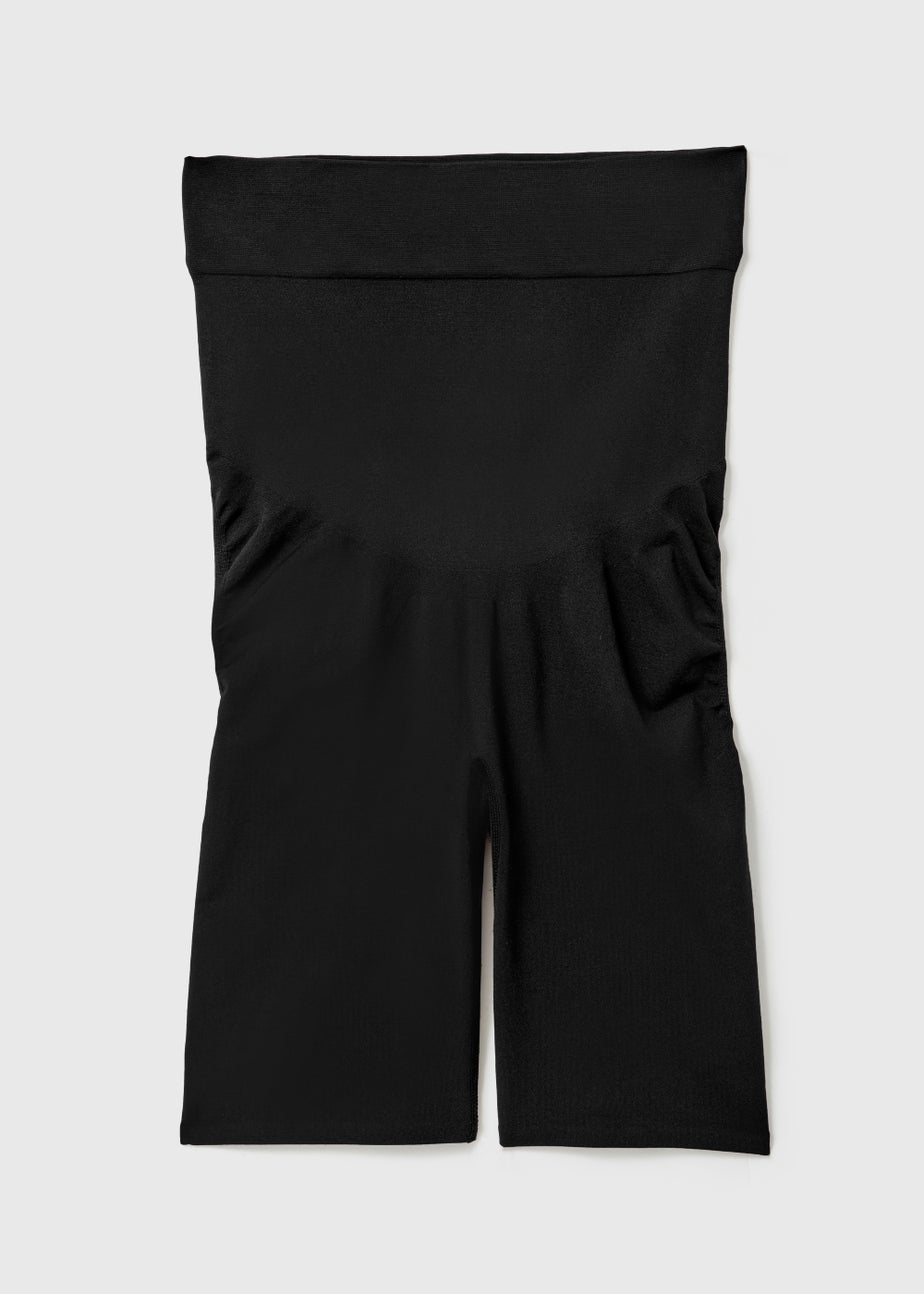 Black Seamless Smoothing Shorts