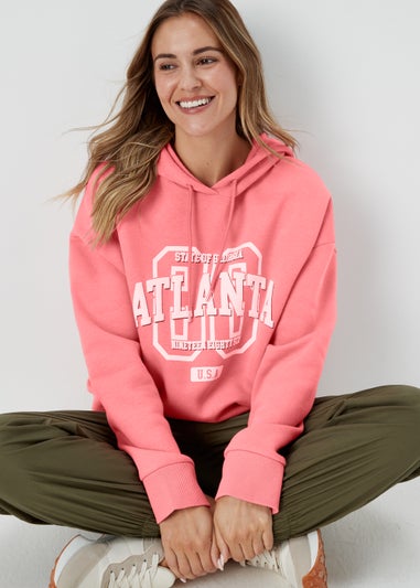 Coral Atlanta Hoodie