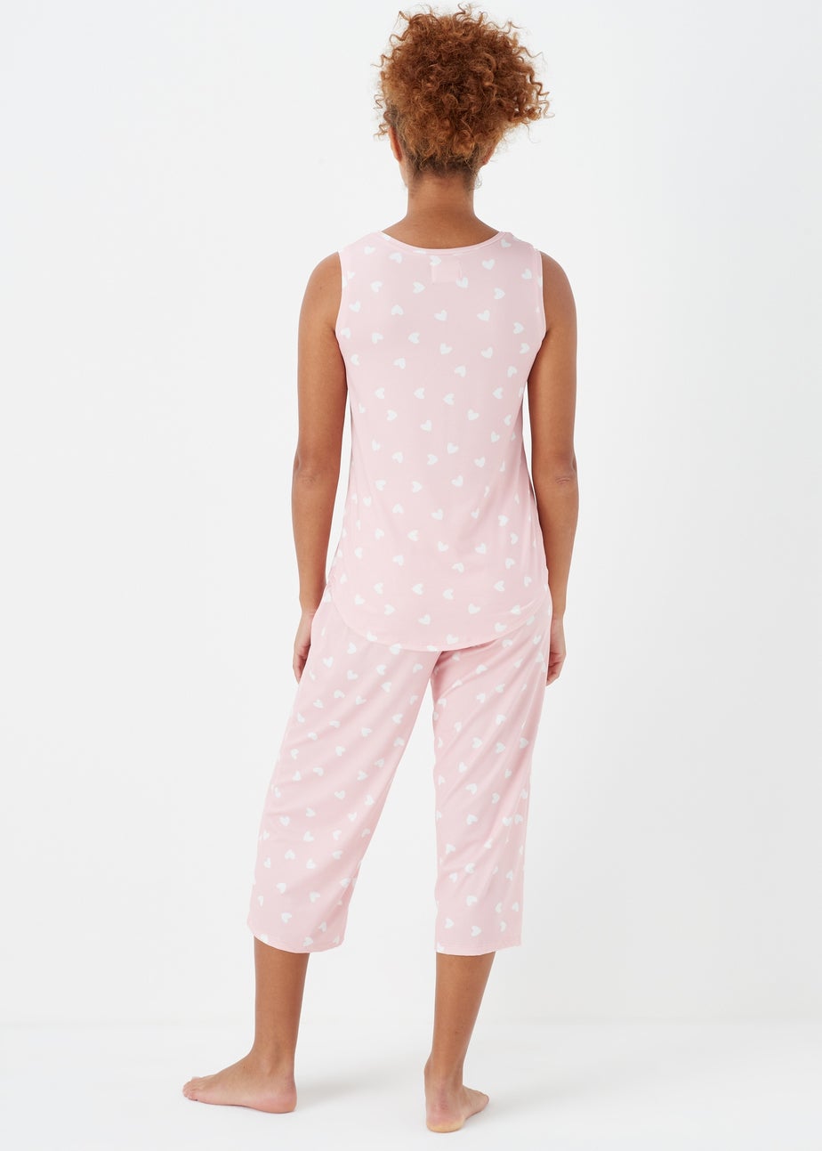 Pink Animal Print Pyjama Set
