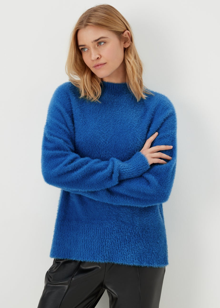JDY Jola Blue Knitted Jumper