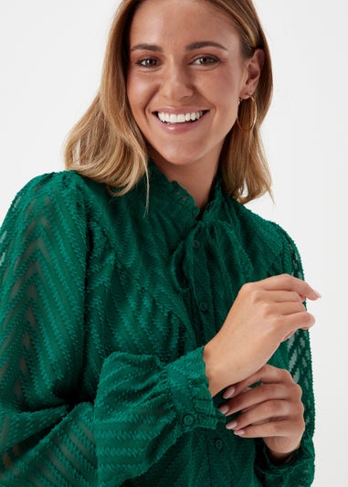 JDY Gretha Green Long Sleeve Top