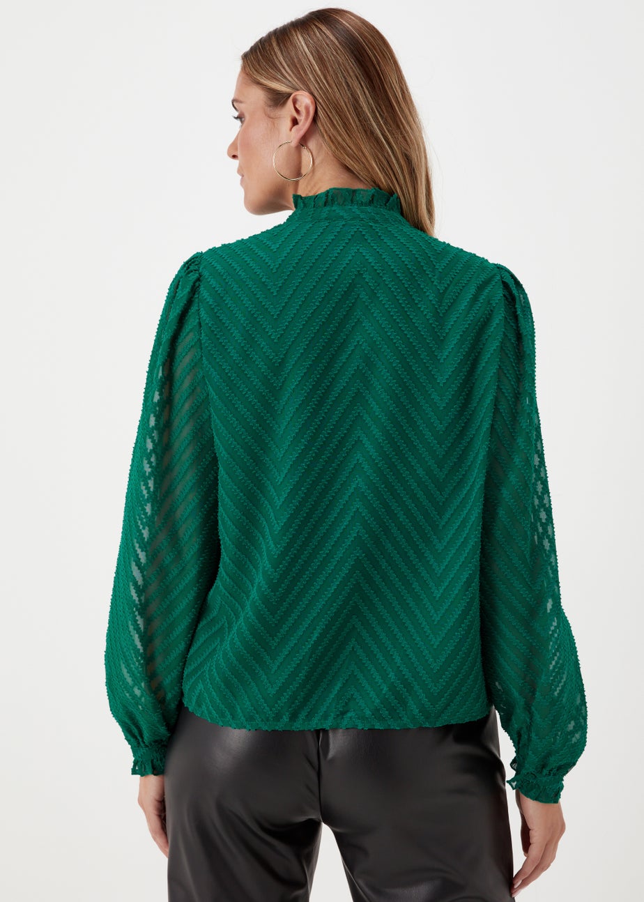 JDY Gretha Green Long Sleeve Top