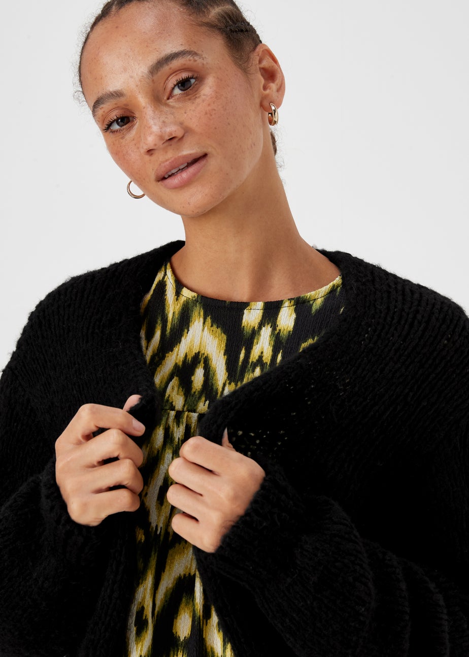 Black Lofty Cardigan