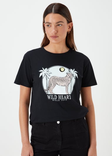 Black Cheetah T-Shirt