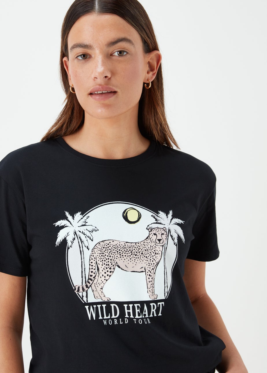 Black Cheetah T-Shirt