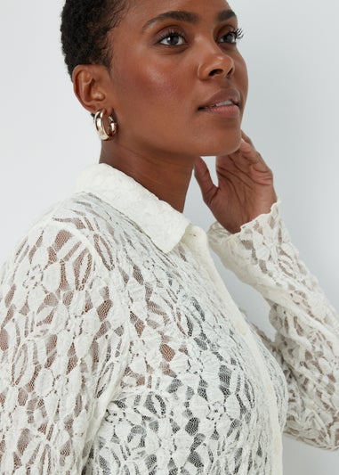 Ivory Lace Shirt