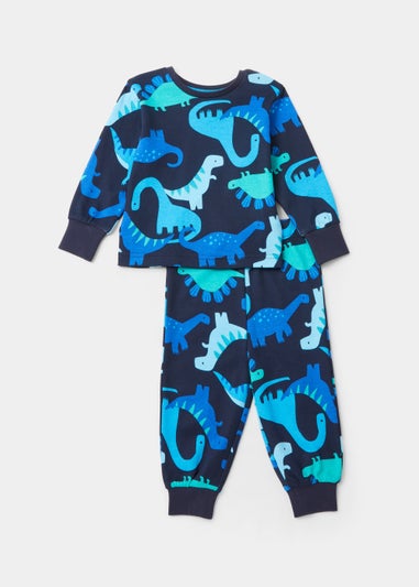 Boys Navy Dinosaur Print (9mths-5yrs)