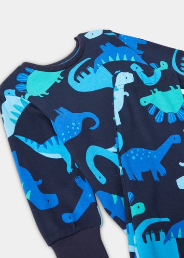 Boys Navy Dinosaur Print (9mths-5yrs)