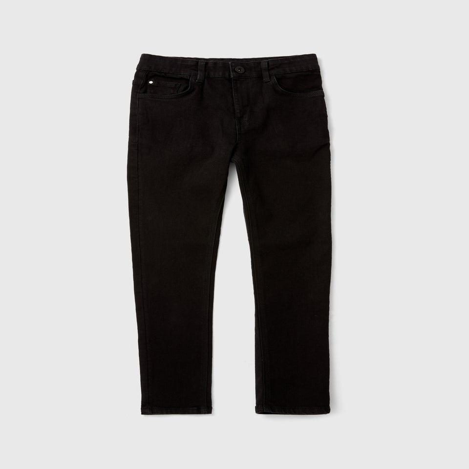Boys Black Skinny Jeans (7-16yrs)