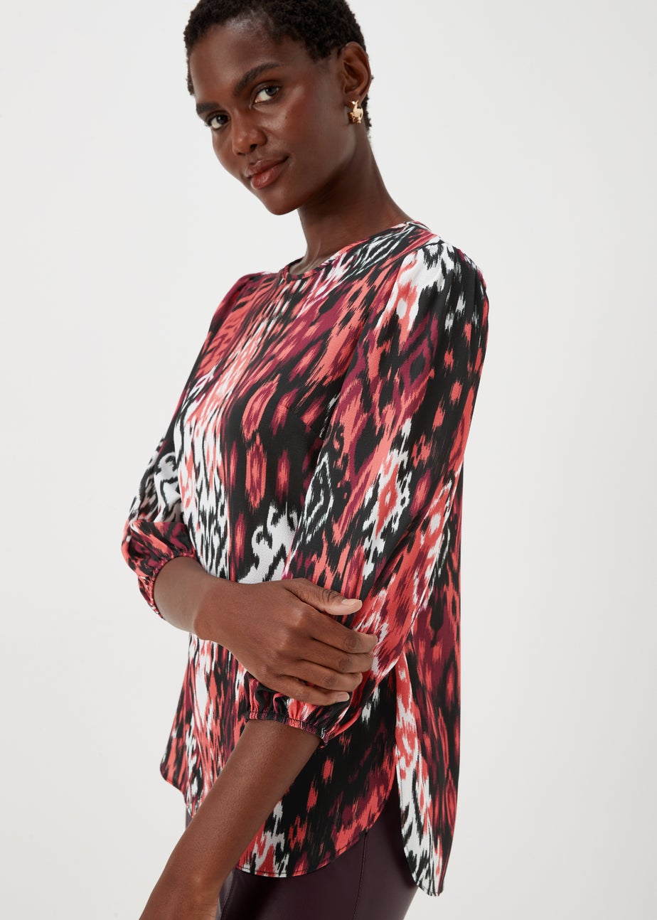 Multicoloured Geo Bubble Box Top