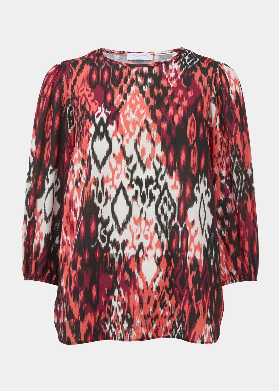 Multicoloured Geo Bubble Box Top