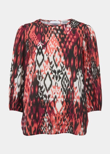 Multicoloured Geo Bubble Box Top