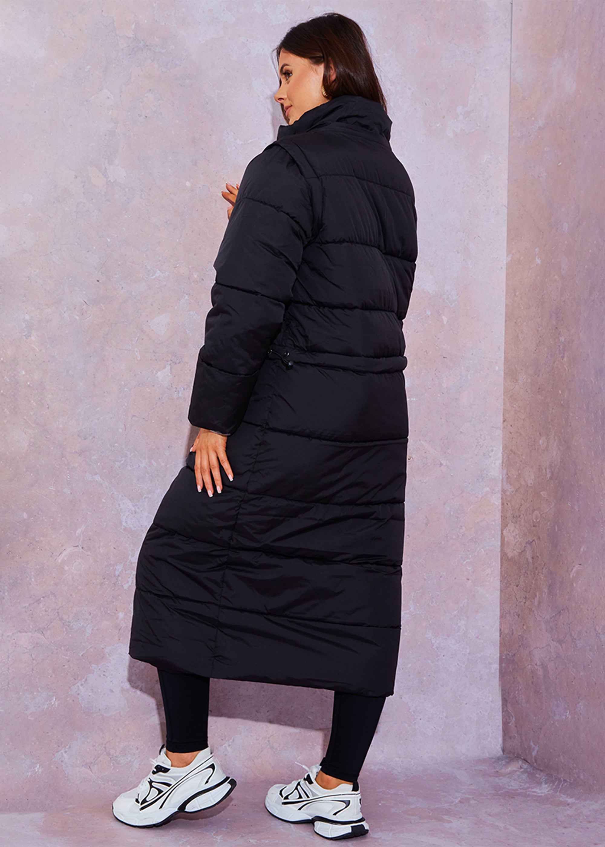 In the Style Jac Jossa Black 8 in 1 Coat - Matalan