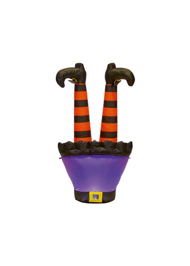 Premier Decorations Lit Inflatable Witch Legs (120cm)
