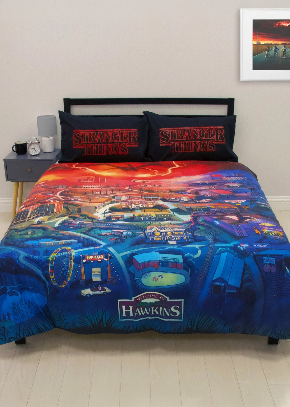 Stranger Things Town Panel Duvet Set