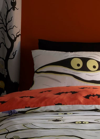 Bedlam Halloween Mummy Duvet Cover Set