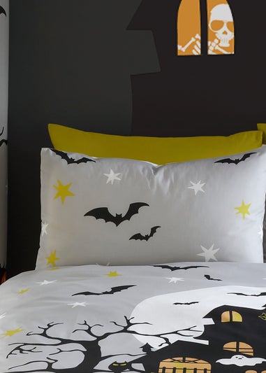 Bedlam Halloween Haunted House Duvet Cover Set