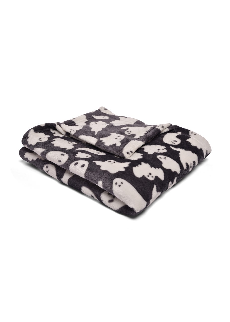 Bedlam Halloween Spooky Ghosts Throw