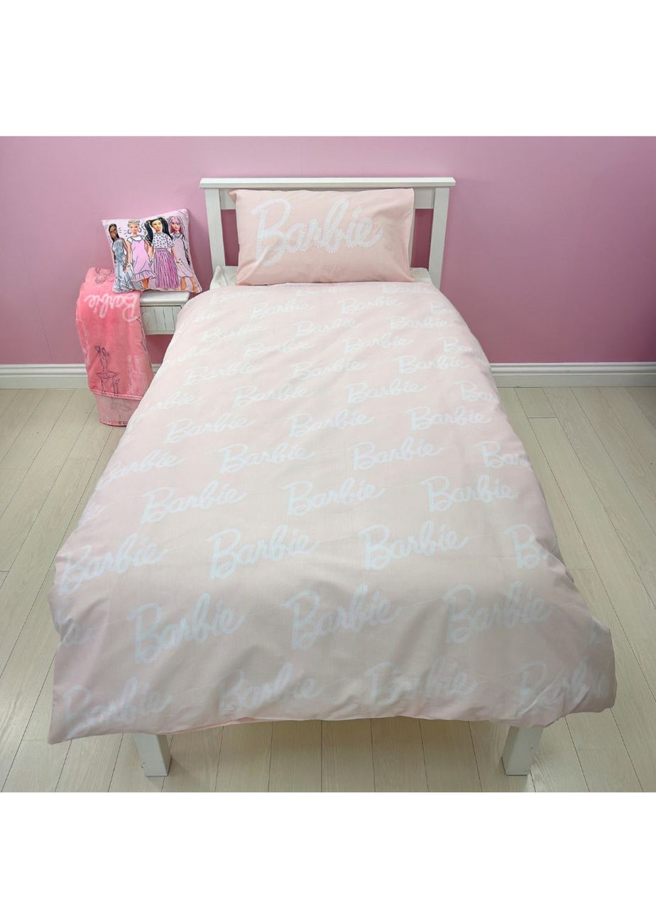 Barbie Figures Panel Duvet Set