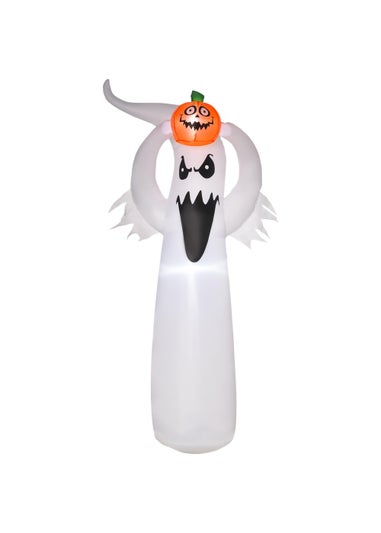 HOMCOM LED Inflatable Floating Ghost & Pumpkin Party (80cm x 40cm x 180cm)