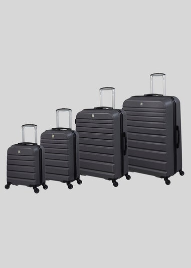 IT Luggage Grey Navigator Suitcase