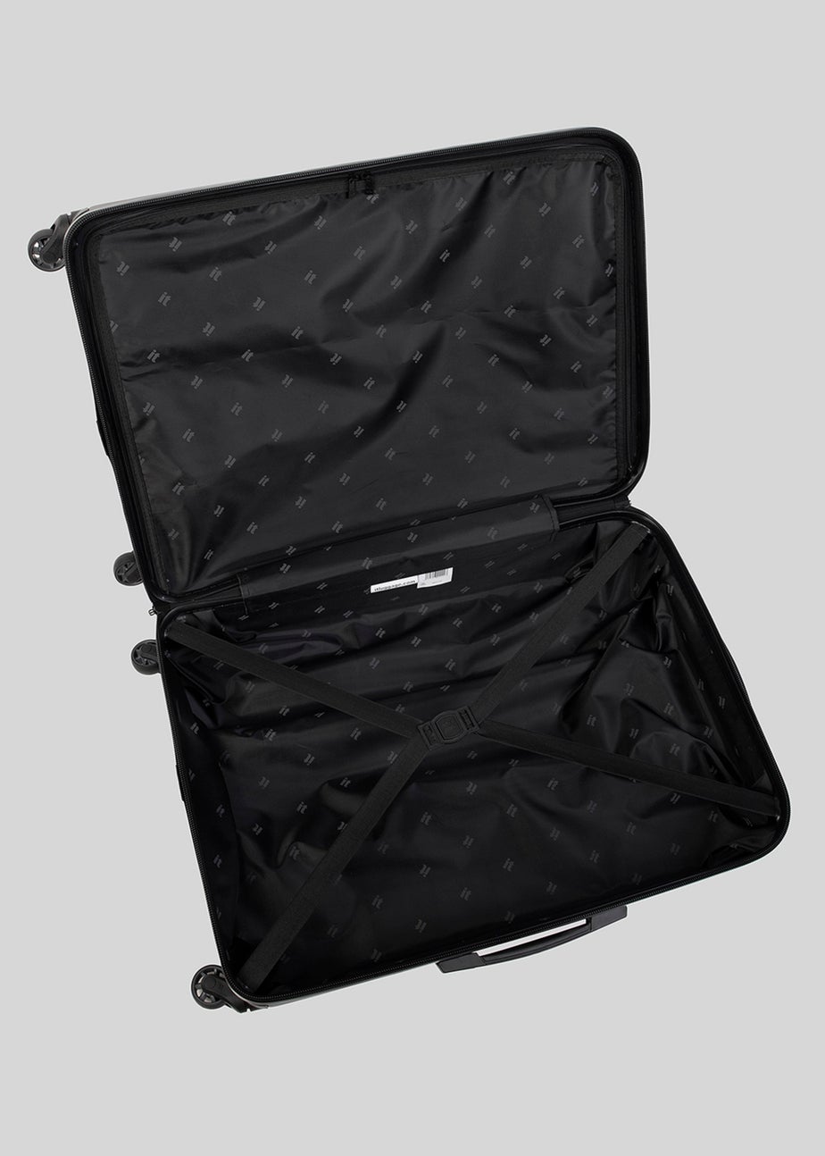 IT Luggage Grey Navigator Suitcase