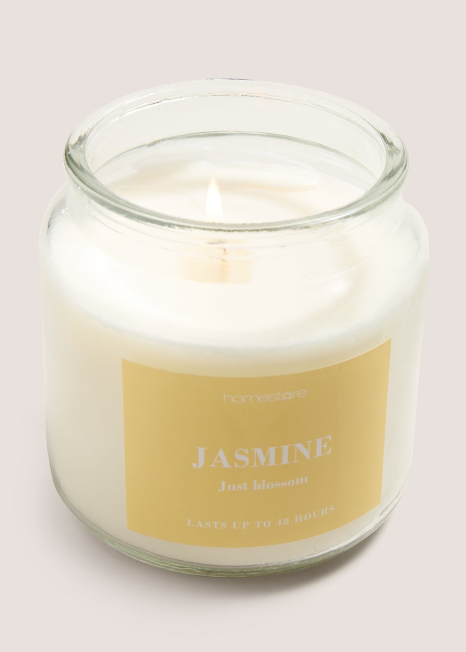 Jasmine Scented Jar Candle
