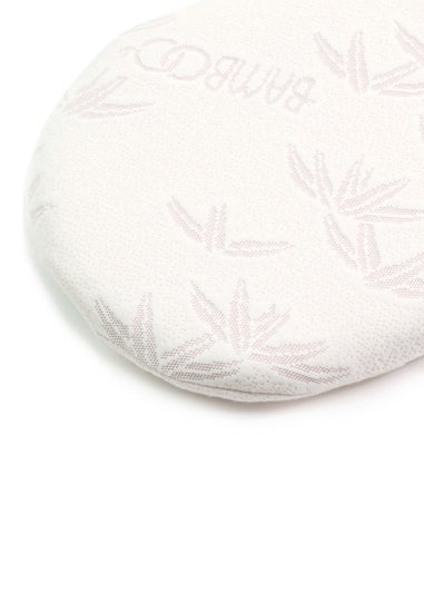 Clair de Lune Natural Bamboo Palm Moses Basket/Noah Pod Mattress