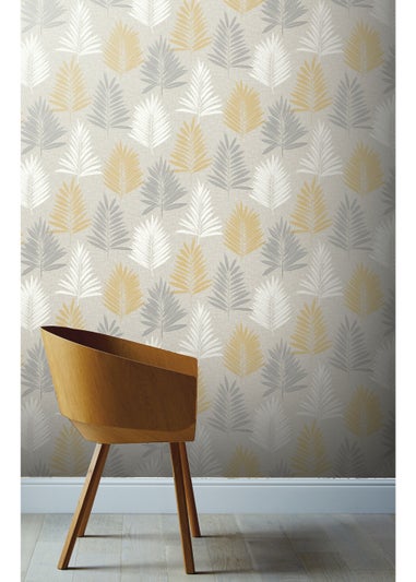 Arthouse Linen Palm Wallpaper