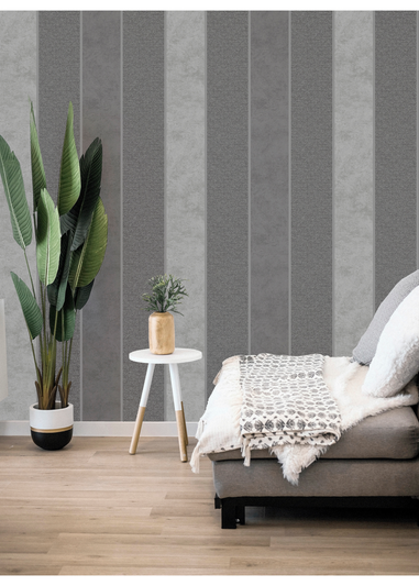 Arthouse Calico Stripe Wallpaper