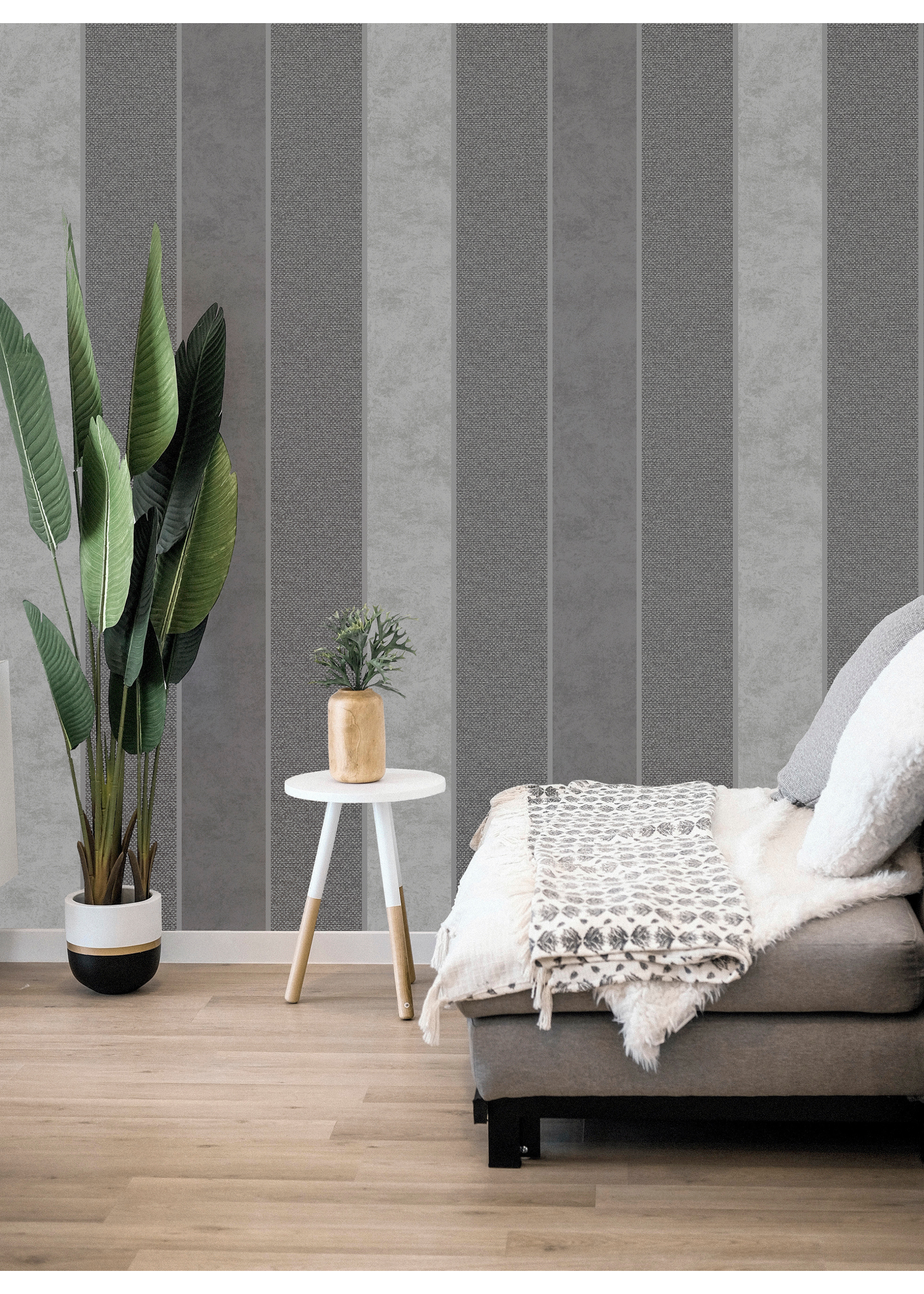 Arthouse Calico Stripe Wallpaper