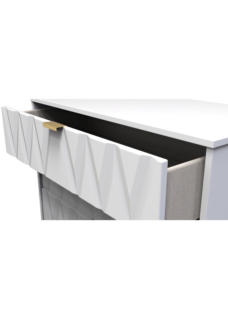 Ready Assembled Prism 4 Drawer Chest