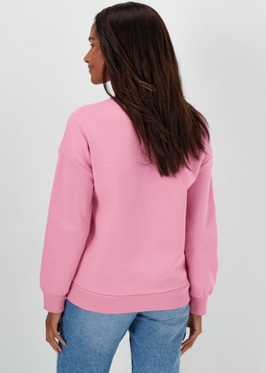 Pink Merry & Bright Christmas Sweatshirt