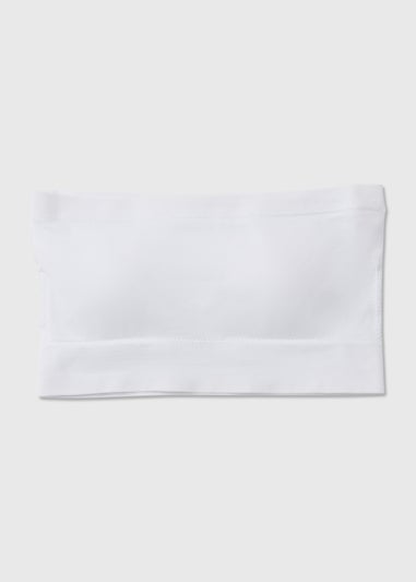 White Seamless Bandeau