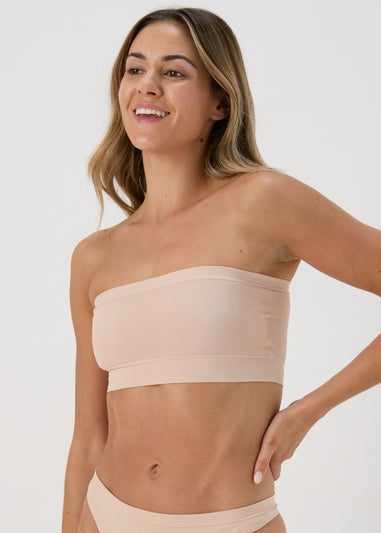 Nude Seamless Bandeau Bra