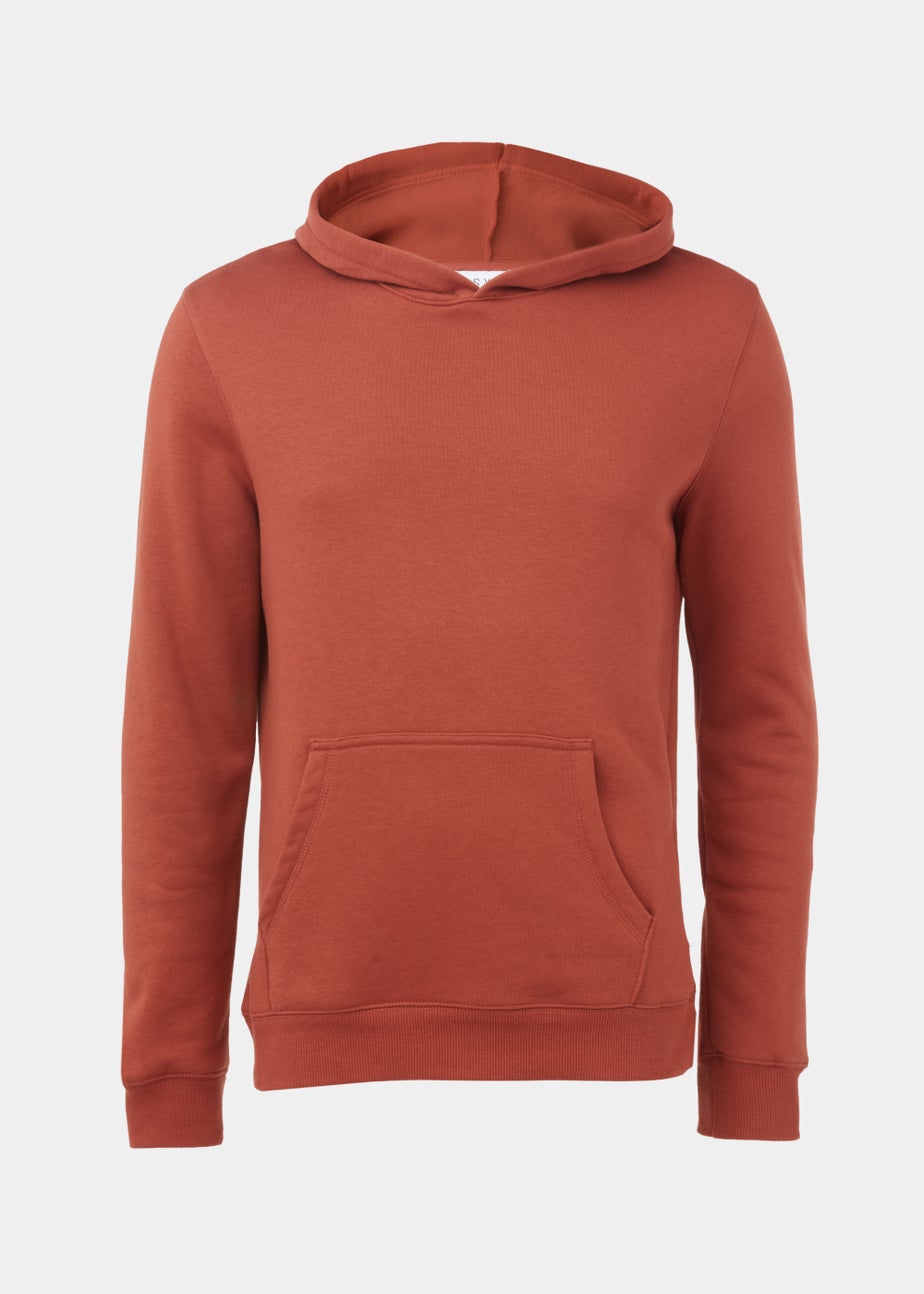 Rust Pull-On Hoodie