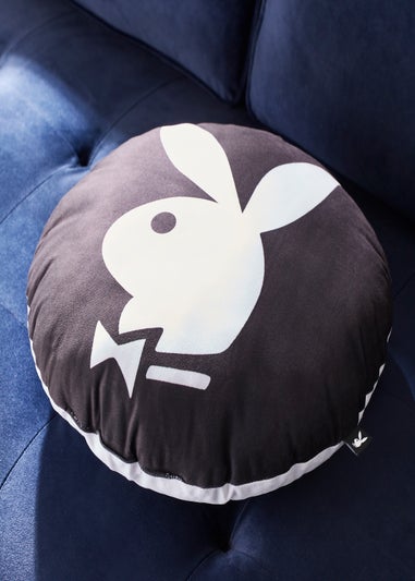 Playboy Round Iconic Bunny Round Cushion (40x40cm)
