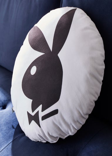 Playboy Round Iconic Bunny Round Cushion (40x40cm)
