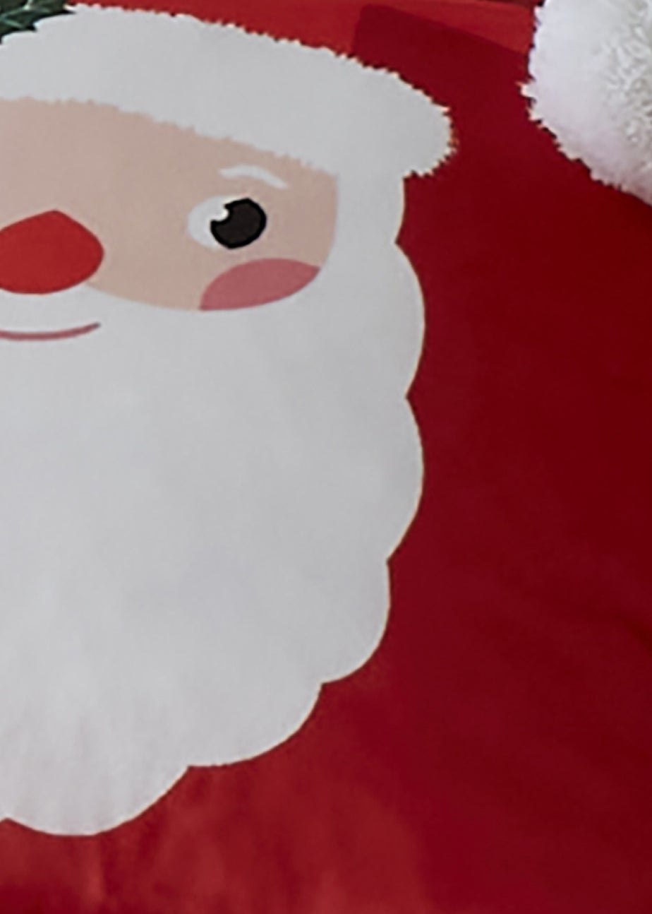 Bedlam Christmas Jolly Santa Filled Cushion