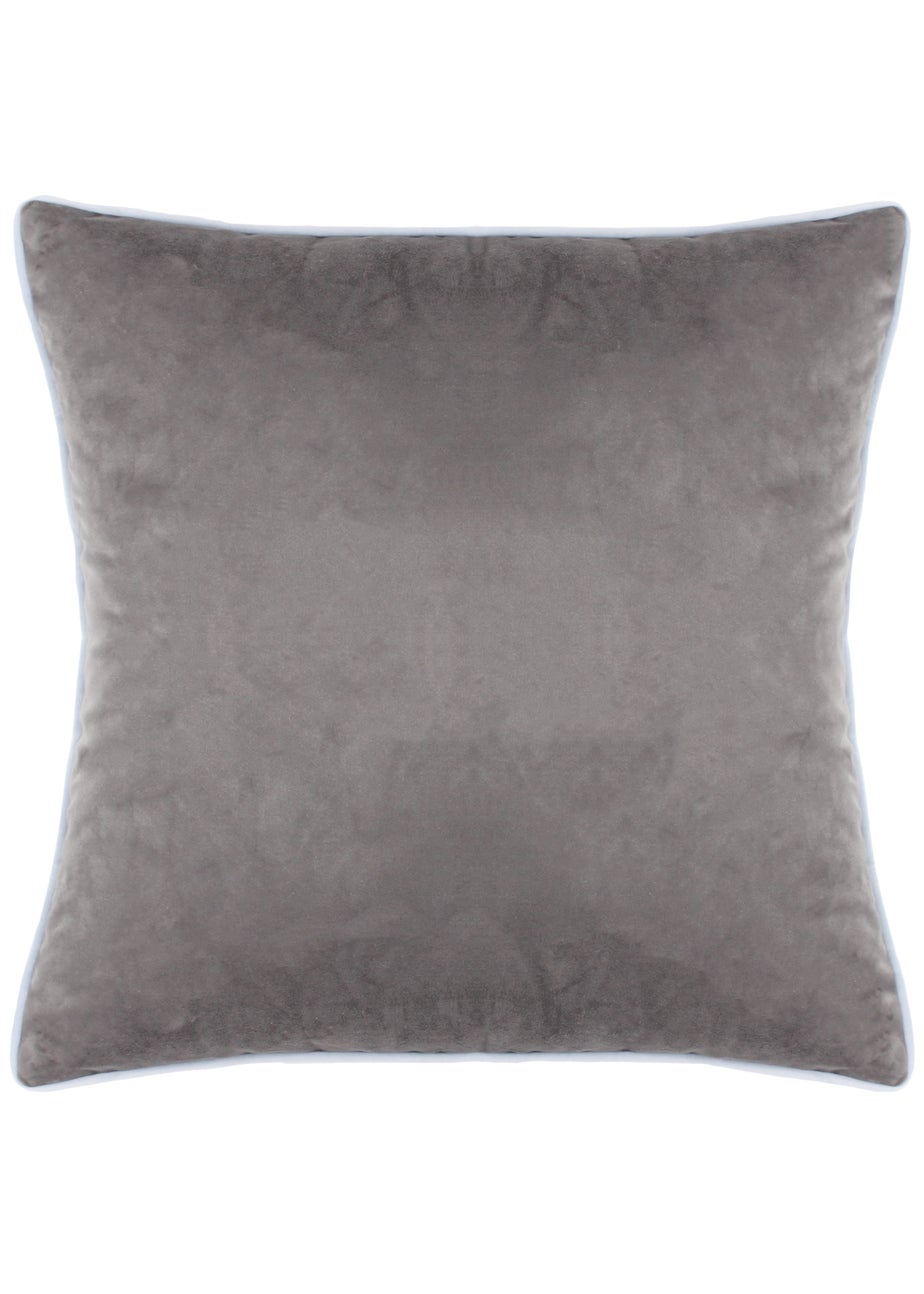 furn. Midwinter Toile Velvet Filled Cushion (43cm x 43cm x 8cm)