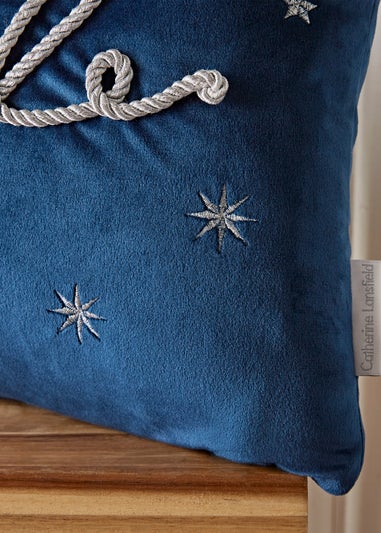 Catherine Lansfield Sparkle Soft Touch Christmas Cushion (30x50cm)