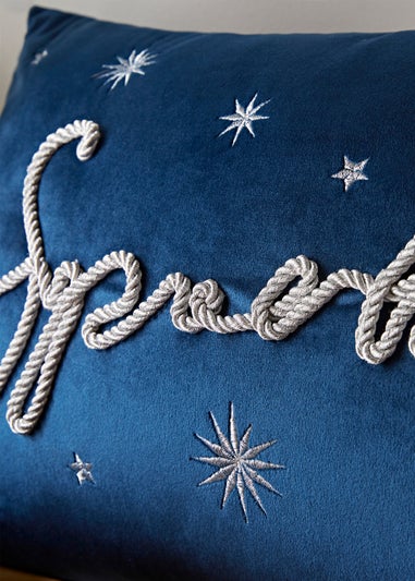 Catherine Lansfield Sparkle Soft Touch Christmas Cushion (30x50cm)