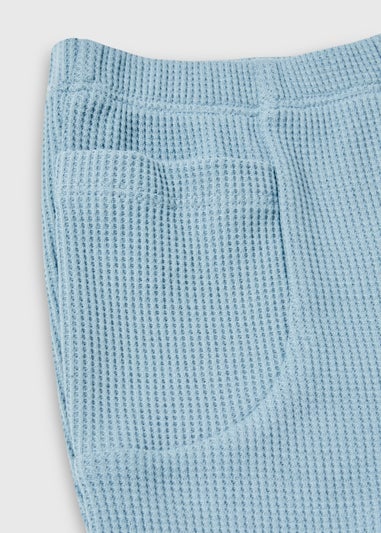Baby Blue Waffle Set (Newborn-23mths)