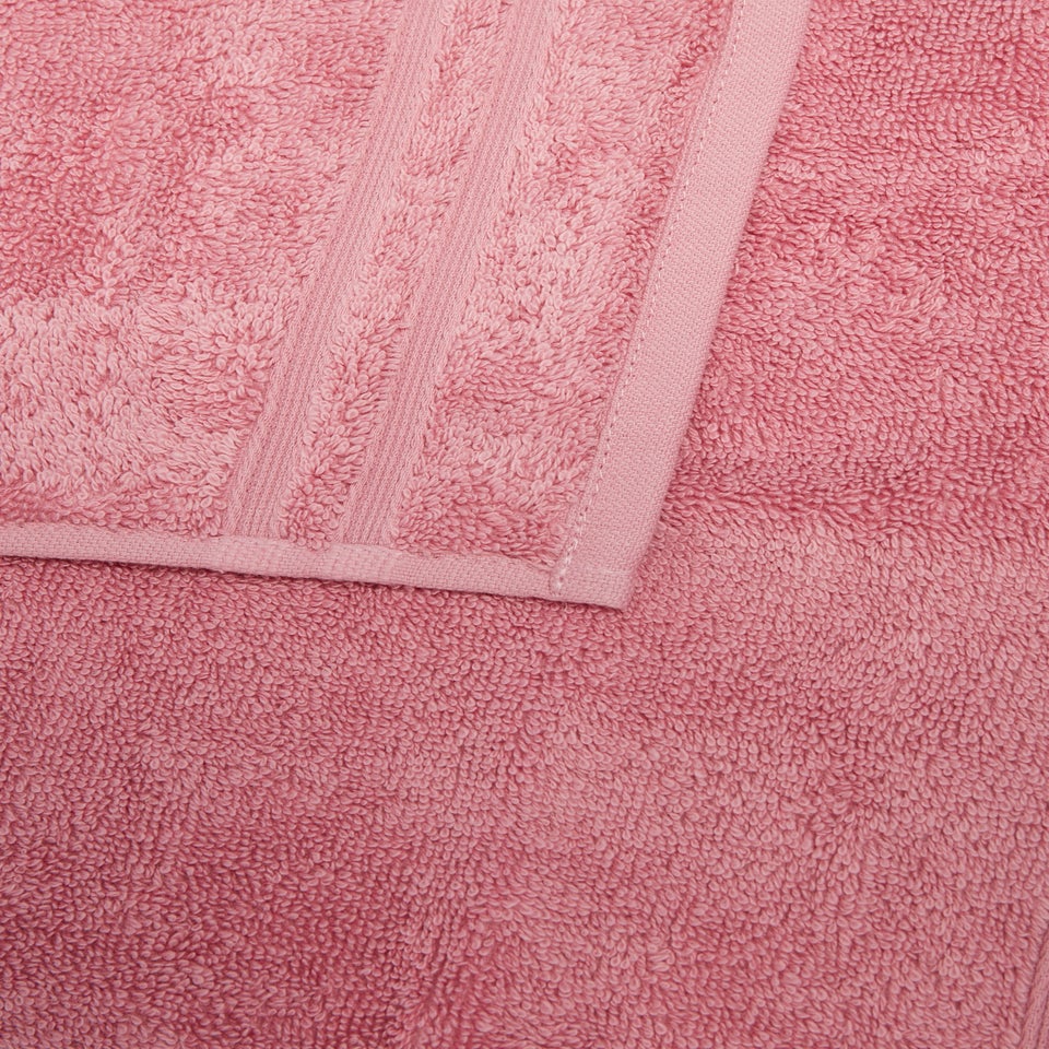 Pink 100% Egyptian Cotton Face Cloth Bundle